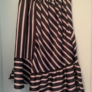 Asymmetrical Workwear Skirt